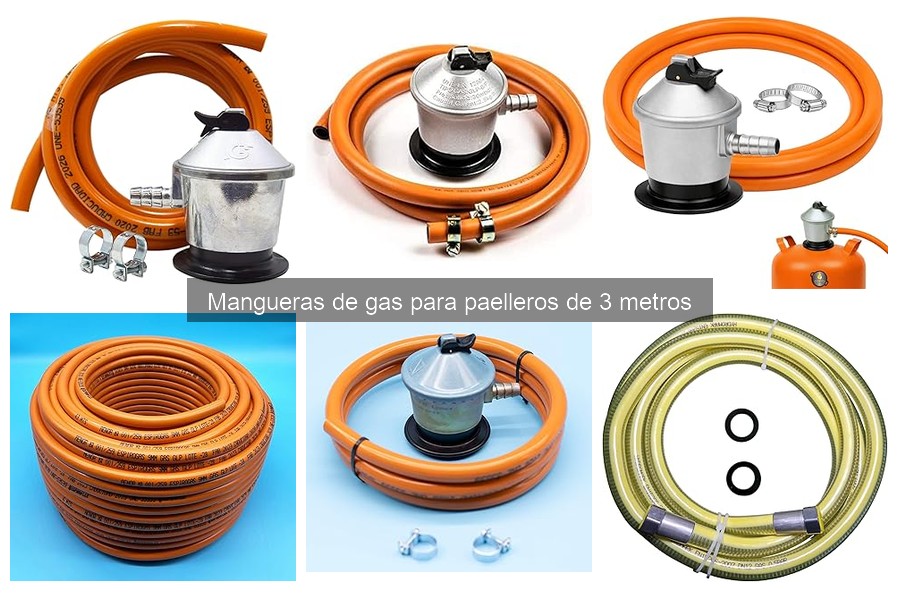 Preguntas frecuentes sobre mangueras de gas para paelleros