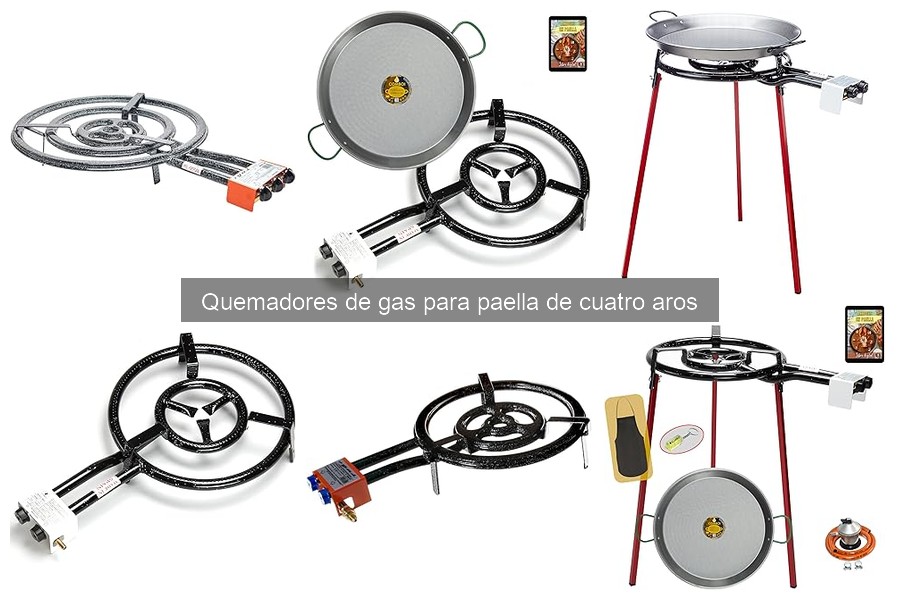 Preguntas frecuentes sobre quemadores de gas para paella