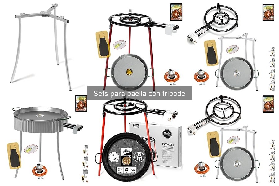 Preguntas Frecuentes sobre Trípodes para Paella