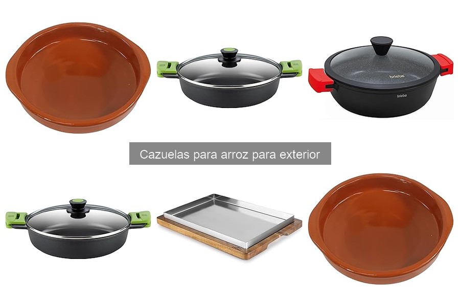 Problemas comunes al usar cazuelas para arroz en exteriores