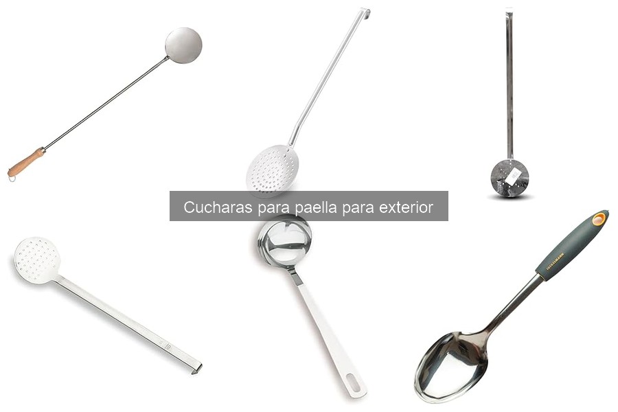 Problemas comunes al usar cucharas para paella en exteriores