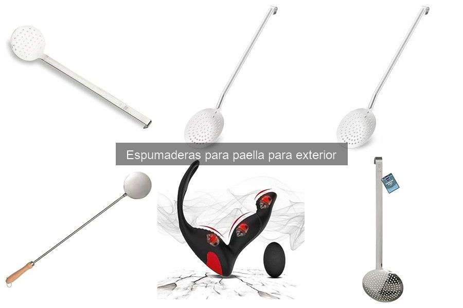 Problemas comunes al usar espumaderas para paella