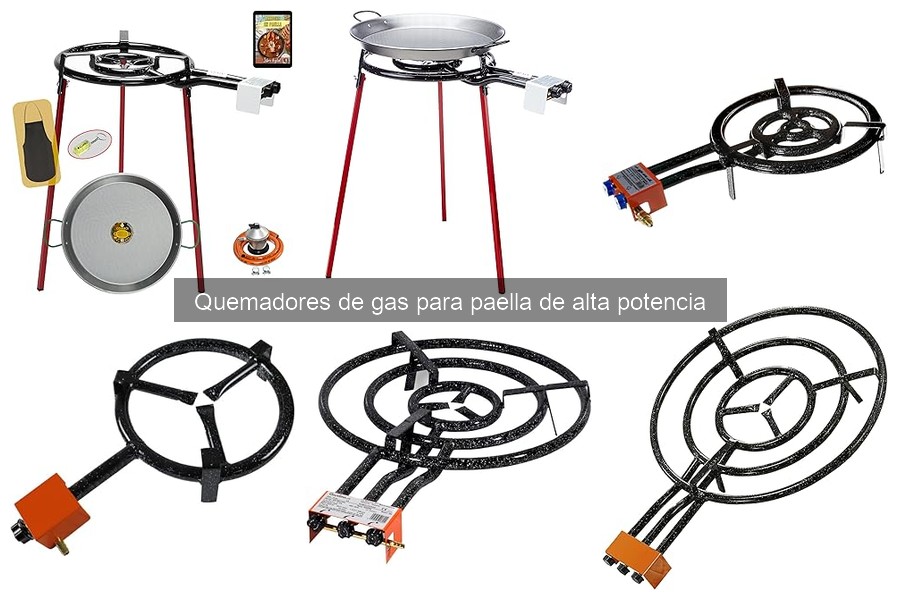 Problemas comunes al usar quemadores de gas para paella