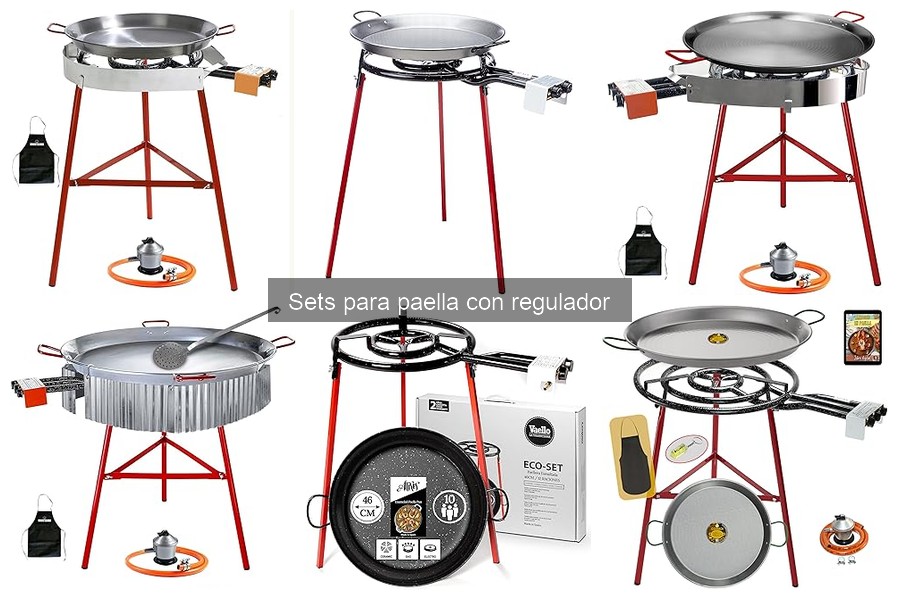 Problemas comunes al usar sets para paella con regulador