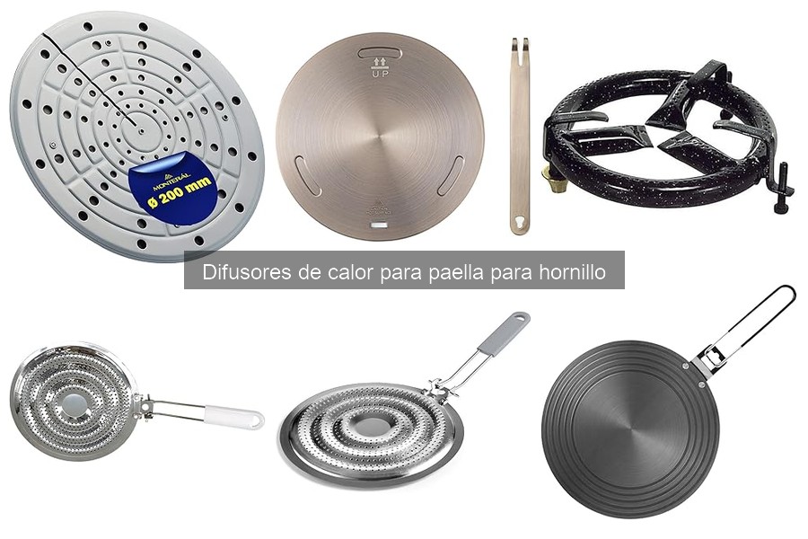 Problemas comunes con difusores de calor para paellas