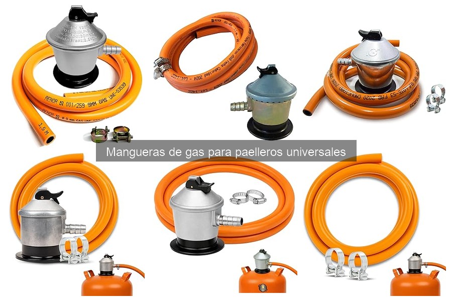 Problemas comunes con mangueras de gas en paelleros