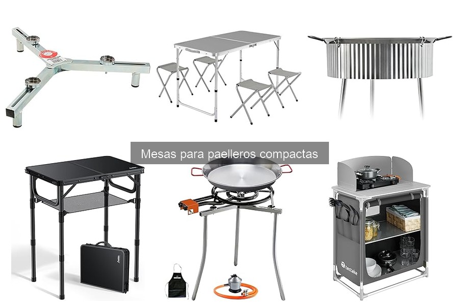 Problemas comunes con mesas para paelleros compactas
