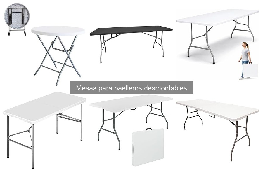 Problemas comunes con mesas para paelleros desmontables