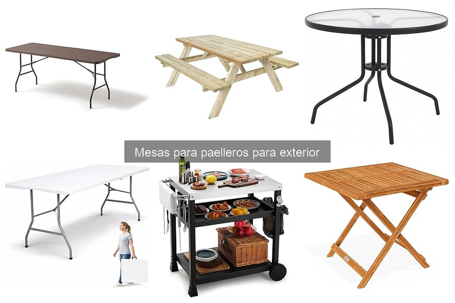Problemas Comunes con Mesas para Paelleros en Exterior