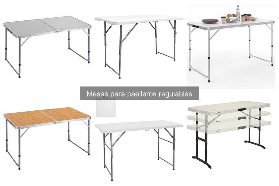 Problemas comunes con mesas para paelleros regulables