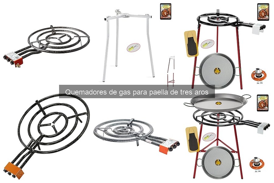 Problemas comunes con quemadores de gas para paella de tres aros