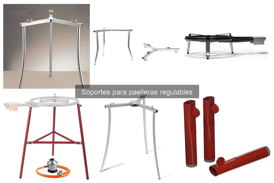 Problemas comunes con soportes regulables para paelleras