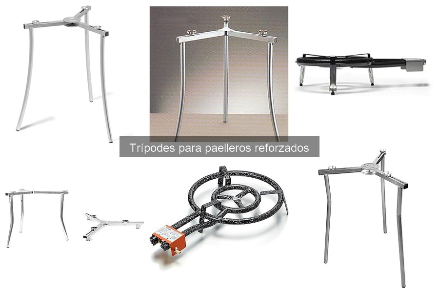 Problemas comunes con trípodes para paelleros reforzados