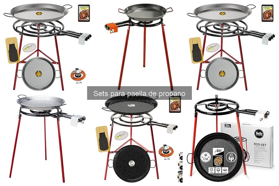 Problemas comunes en sets para paella de propano y soluciones