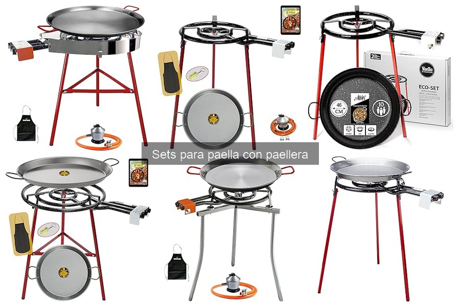 Problemas comunes y soluciones para sets de paella