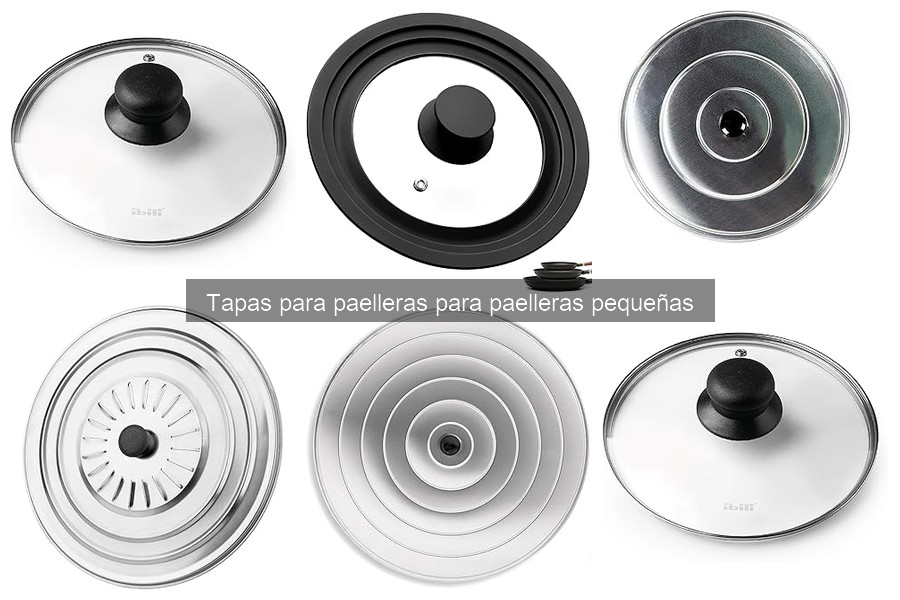 ¿Puedo usar una tapa de otro utensilio en mi paellera pequeña?