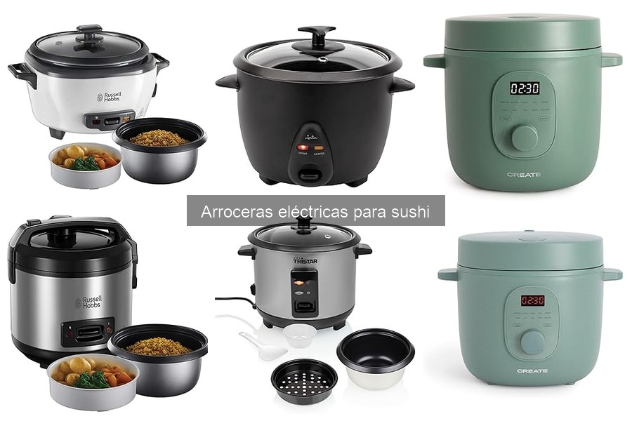 ¿Qué arroz usar en tu arrocera eléctrica para sushi?