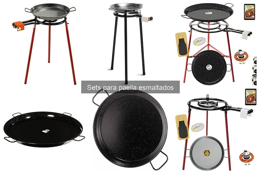 ¿Qué buscar al comprar un set para paella esmaltado?