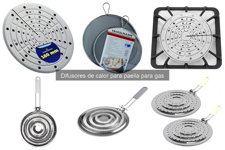 ¿Qué es un difusor de calor para paella y cómo funciona?
