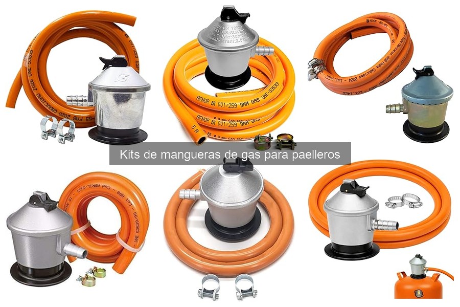 Qué es un kit de mangueras de gas para paelleros