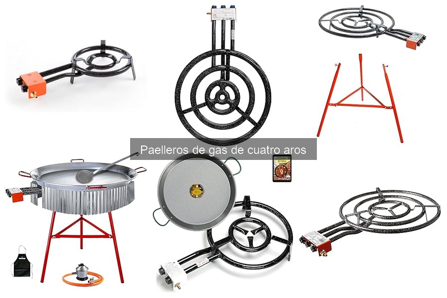 ¿Qué es un paellero de gas de cuatro aros? Descúbrelo aquí
