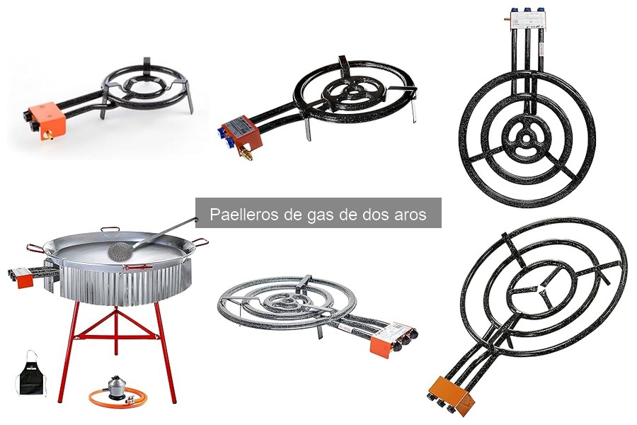 ¿Qué es un paellero de gas de dos aros? Características y usos