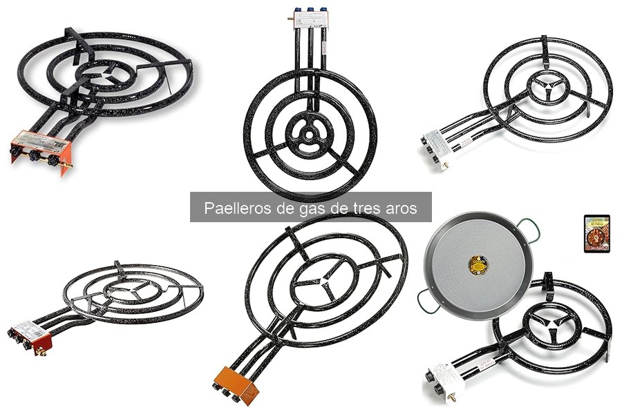 ¿Qué es un paellero de gas de tres aros? Descubre sus ventajas