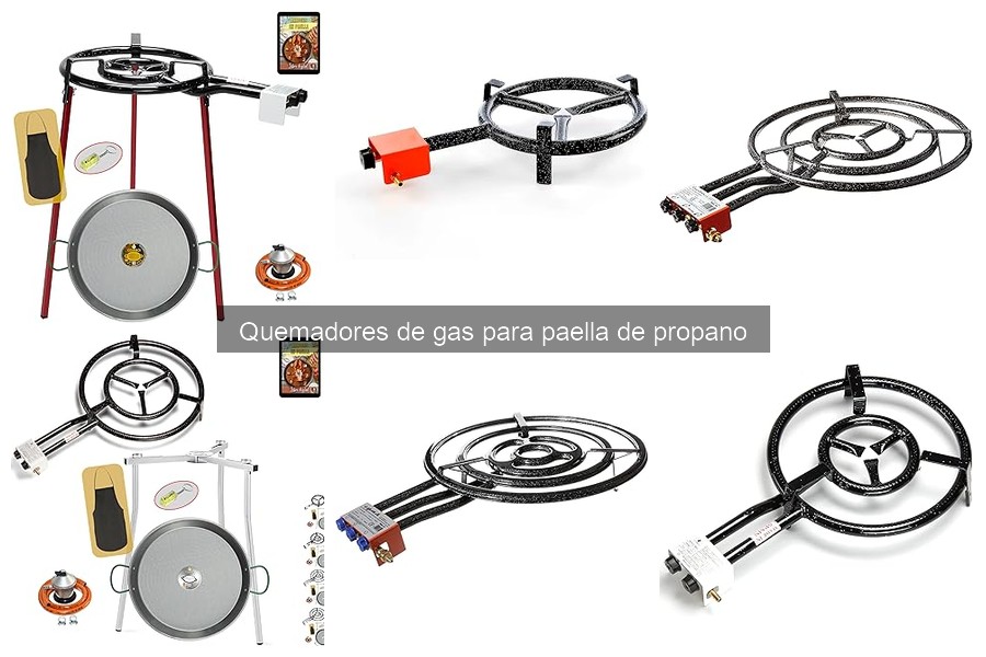 ¿Qué es un quemador de gas para paella de propano?