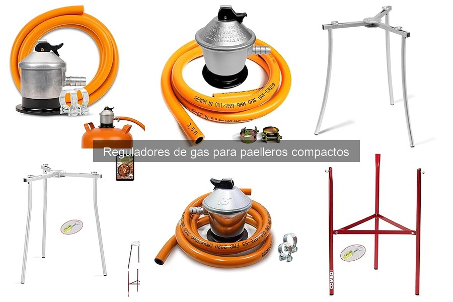 ¿Qué es un regulador de gas para paelleros compactos?
