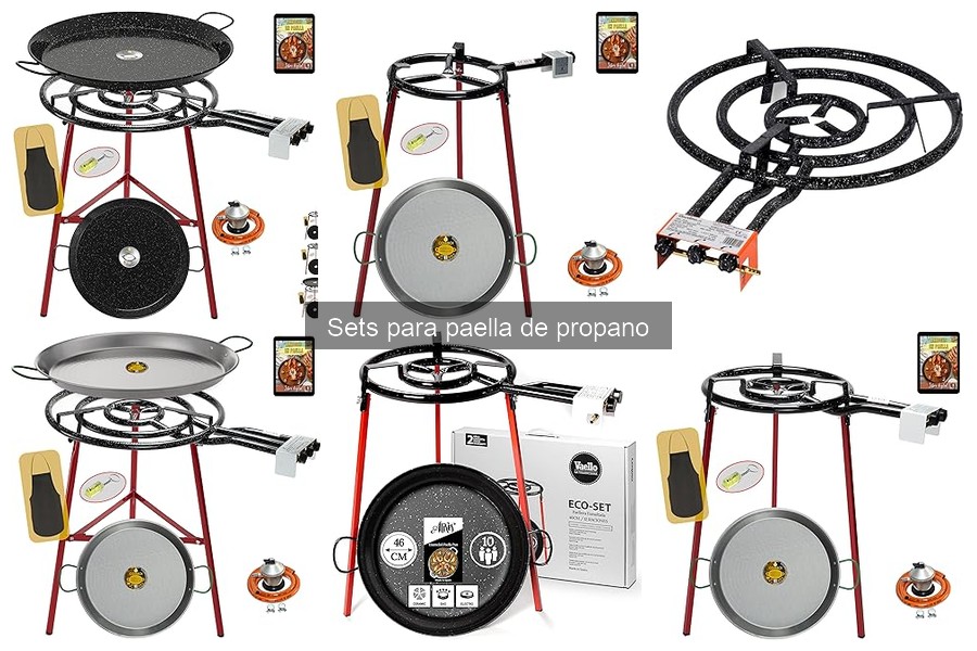 ¿Qué es un set para paella de propano? Características y más