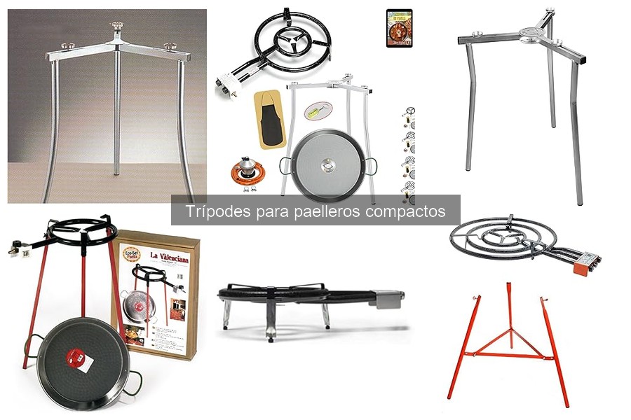 ¿Qué es un trípode para paelleros compactos? Todo lo que necesitas saber