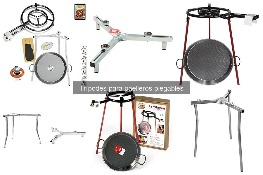 ¿Qué es un trípode para paelleros plegables? Guía básica