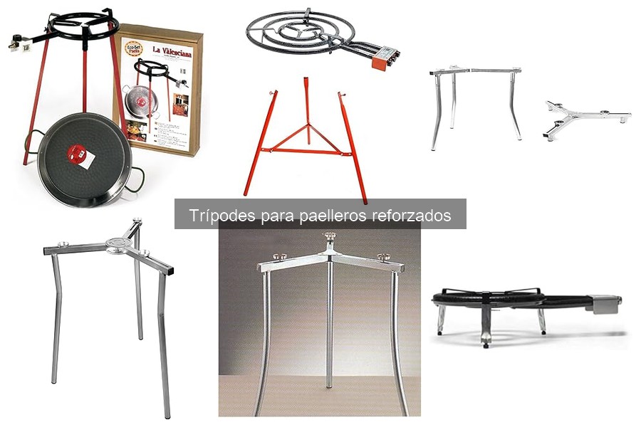 ¿Qué es un trípode para paelleros reforzados?
