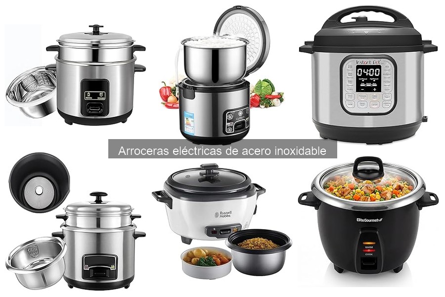¿Qué es una arrocera eléctrica de acero inoxidable?