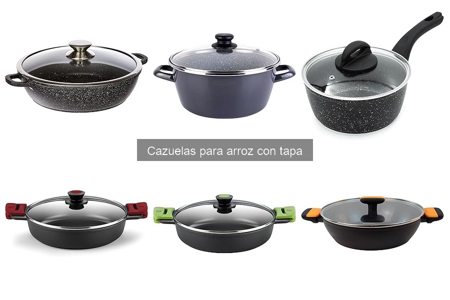 ¿Qué es una cazuela para arroz con tapa? Descubre sus funciones