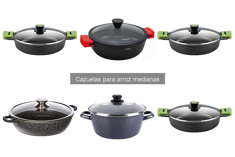 ¿Qué es una cazuela para arroz mediana? Características y Más