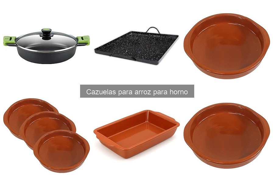 ¿Qué es una cazuela para arroz para horno? Definición y características