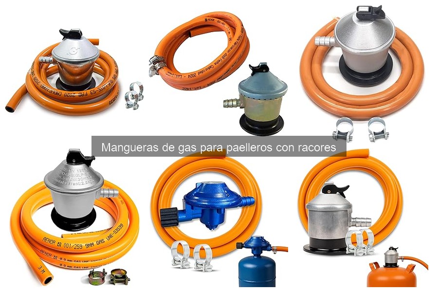 ¿Qué es una manguera de gas para paelleros? Características y Usos
