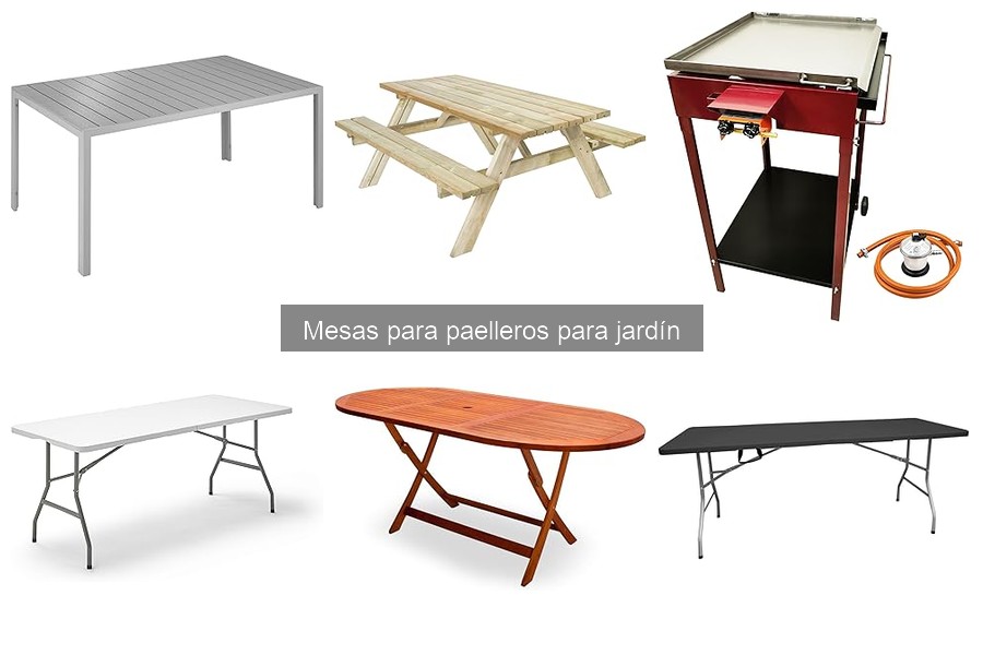 ¿Qué es una mesa para paelleros? Características y usos