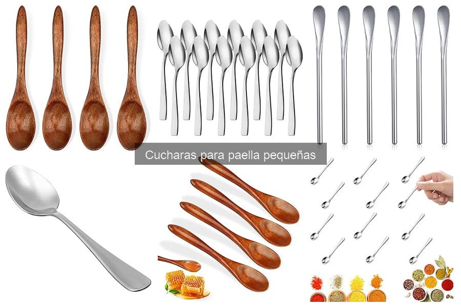 ¿Qué son las cucharas para paella pequeñas? Guía completa