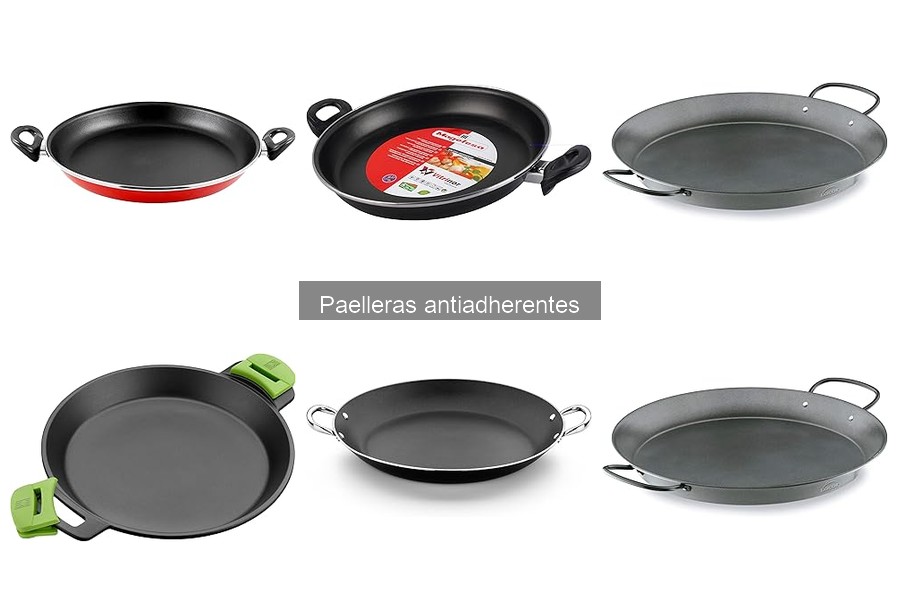 ¿Qué son las paelleras antiadherentes? Características y beneficios