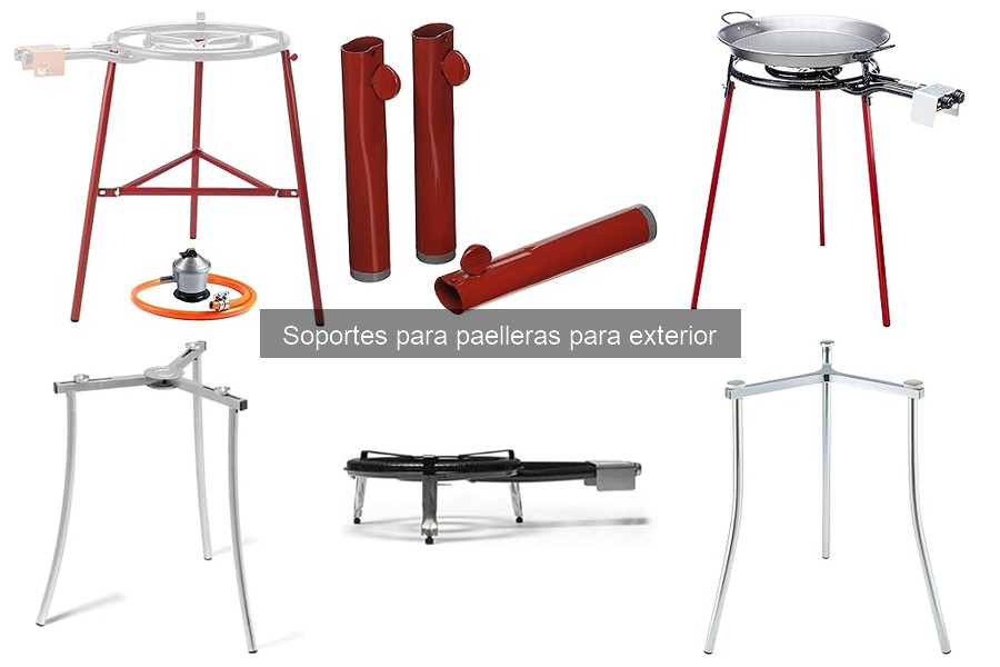 Qué son los soportes para paelleras y su funcionalidad