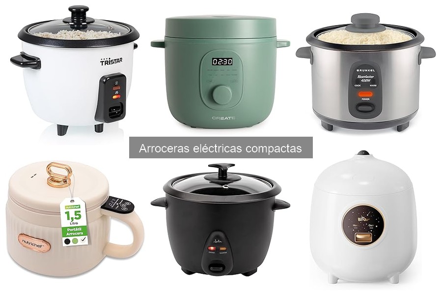 Recetas deliciosas para arroceras eléctricas compactas