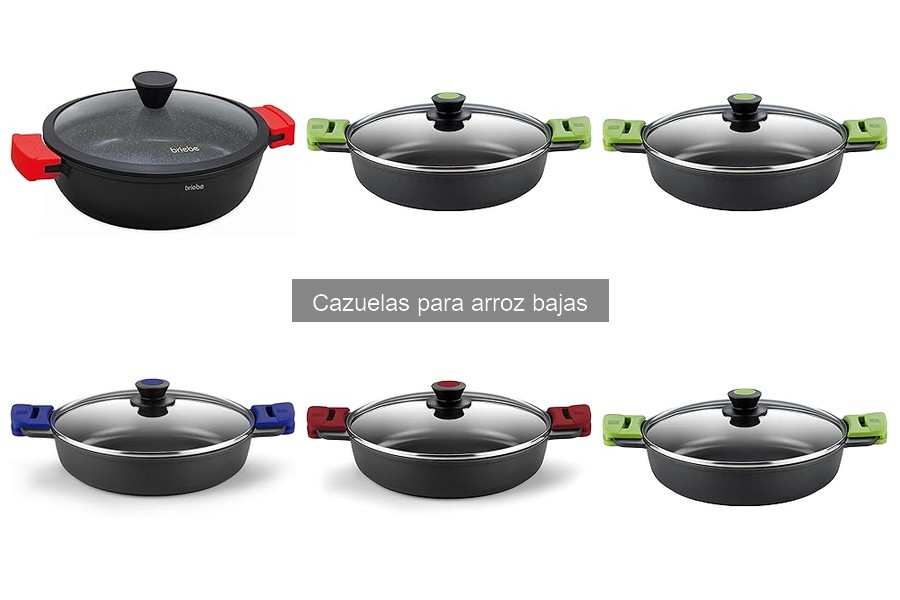 Recetas deliciosas para cazuelas de arroz bajas