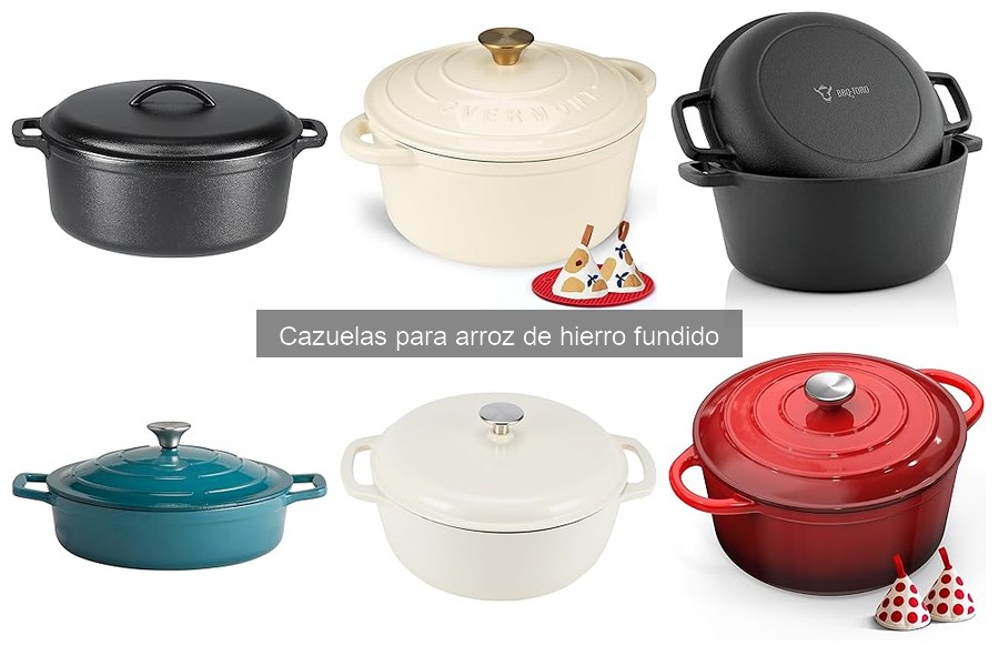 Recetas deliciosas para cazuelas de hierro fundido