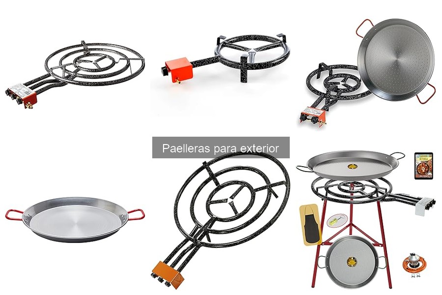 Recetas deliciosas para paelleras de exterior