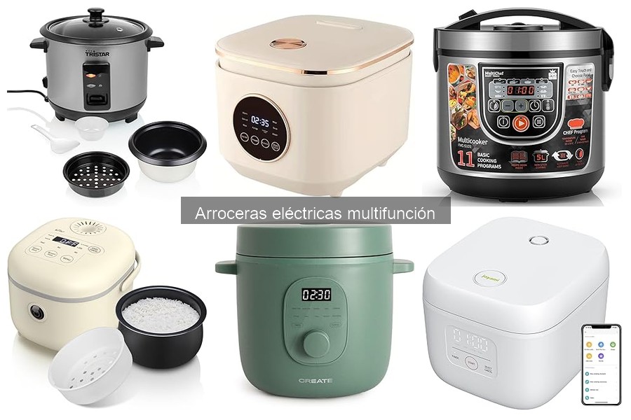 Recetas fáciles con arrocera eléctrica multifunción