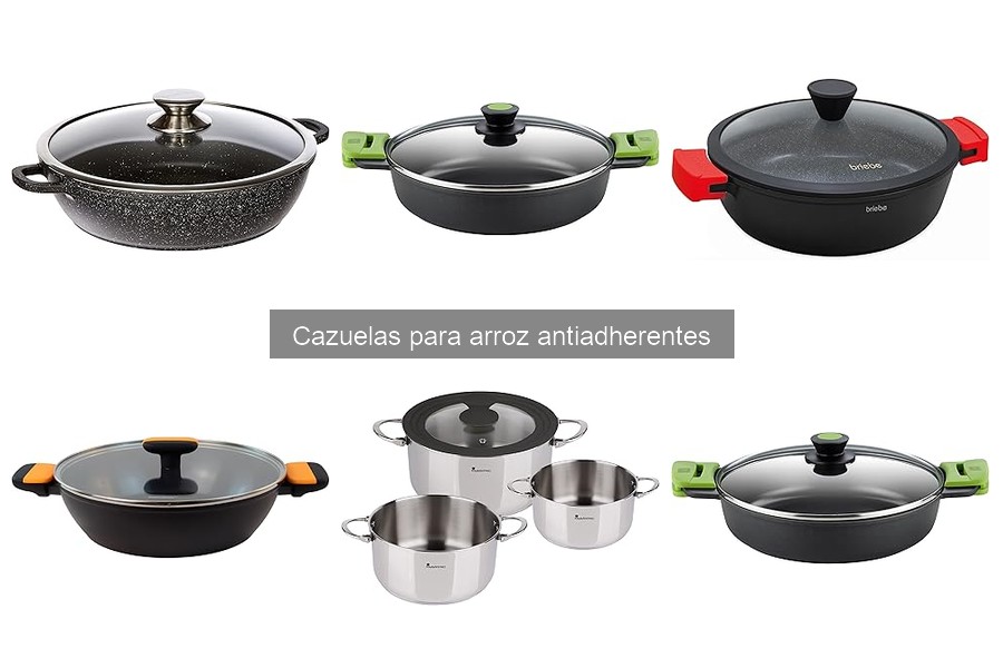 Recetas fáciles de arroz en cazuelas antiadherentes