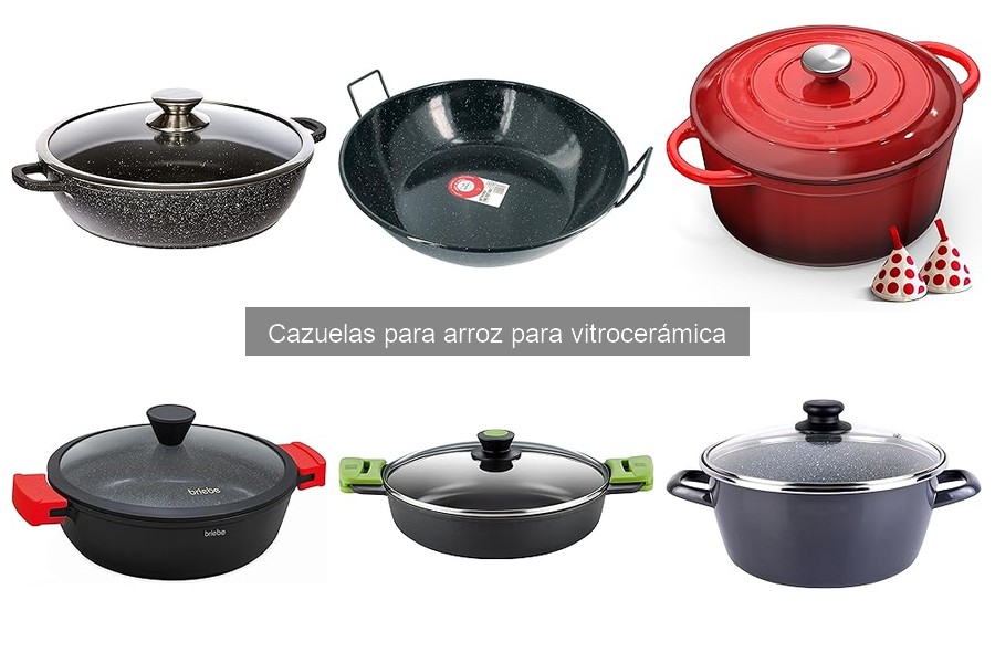 Recetas fáciles de arroz en cazuelas de vitrocerámica