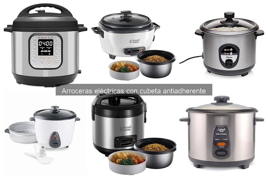 Recetas fáciles para arroz en arrocera eléctrica antiadherente